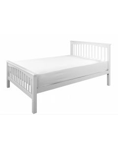 Sandra HE White Bed Frame - Single (3')