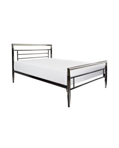 Mercury Chrome / Black Nickel Bed (3')