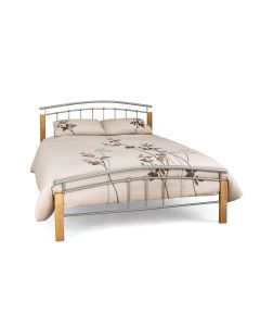 Tetras Beech Bed - Black or Silver - Bed (4'6")