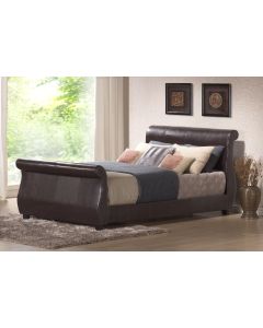 Harmony Rome Winchester Leather Bed (4'6)