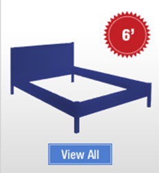 super king leather beds